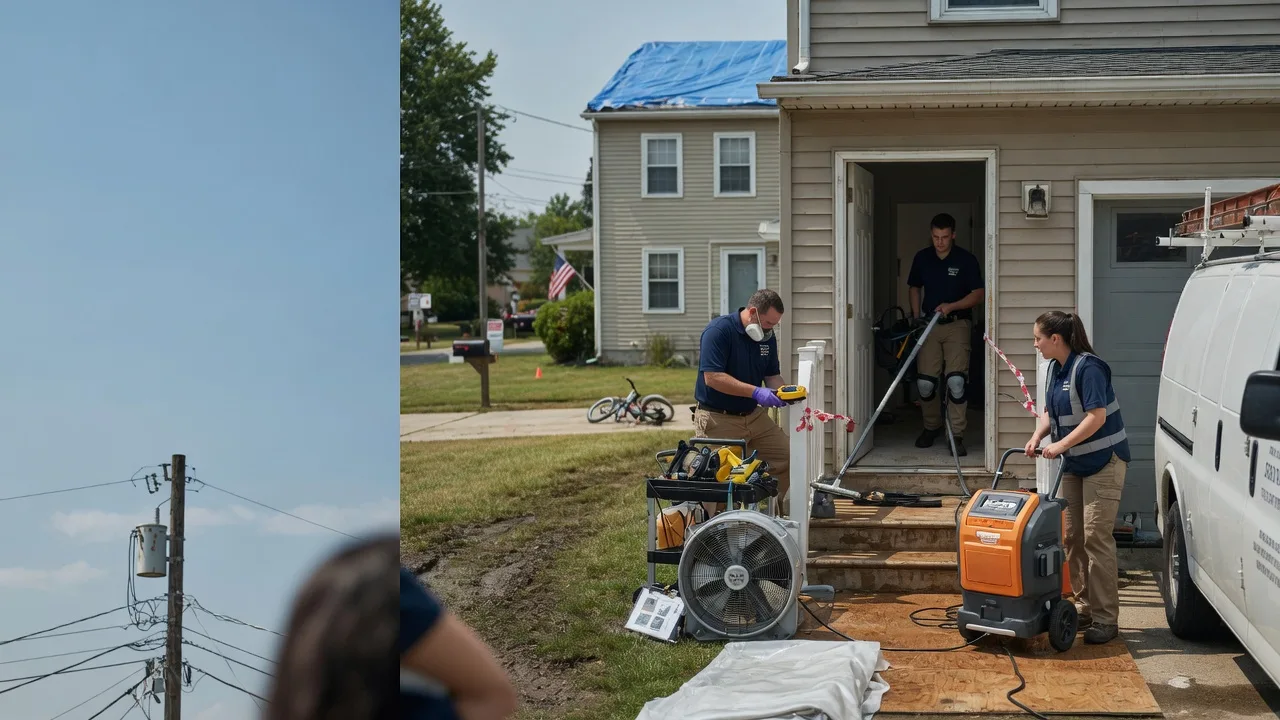Water Damage Repair in Wiggins, MS near me